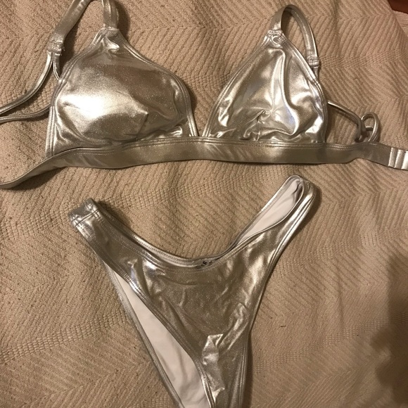 Metallic swimsuit - Picture 2 of 2